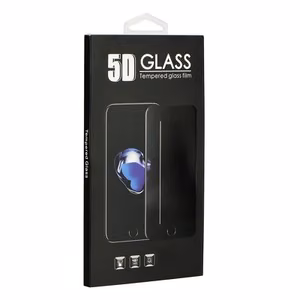 5D Full Glue Tempered Glass for Samsung Galaxy S22 Ultra (hole) black