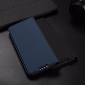 Dux Ducis Skin Pro Holsterin suojus läpällä Realme Narzo 50A musta