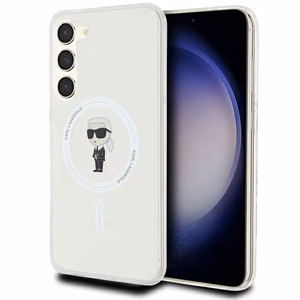 Karl Lagerfeld IML Ikonik MagSafe Suojakuori Samsung Galaxy S24+:lle - läpinäkyvä