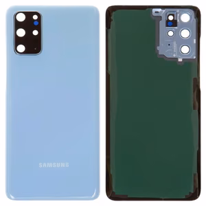 Takakuori Samsung G985/G986 S20 Plussalle Cloud Blue alkuperäinen (käytetty Grade B)