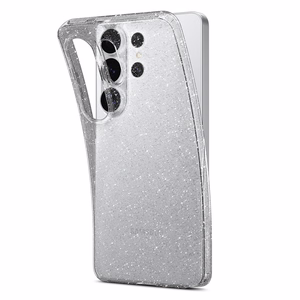 Spigen Liquid Crystal Glitter suojakuori Samsung Galaxy S26 Ultra:lle glitter ja läpinäkyvä