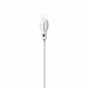 Dudao L4M USB-A - MicroUSB 2,4A kaapeli 1m - valkoinen