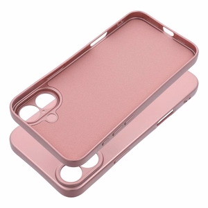 Metallinen Suojakuori iPhone 16 PLUS:lle vaaleanpunainen