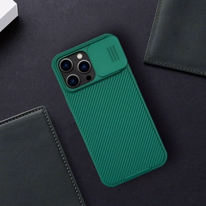Nillkin CamShield Pro Case iPhone 14 Pro Max panssaroitu kansi kameran suojus sininen