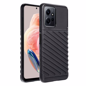 Thunder Suojakuori Xiaomi Redmi Note 12 5G:lle musta