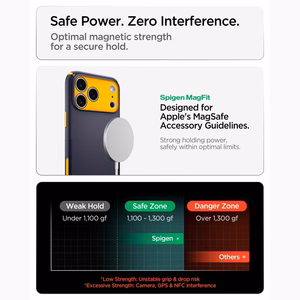 Spigen Nano Pop MagSafe -suojakuori iPhone 18 Pro / 17 Pro -malleille, sininen