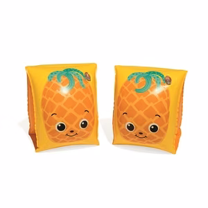 Bestway puhallettavat lasten uimakellukkeet, 23 × 15 cm, oranssit
