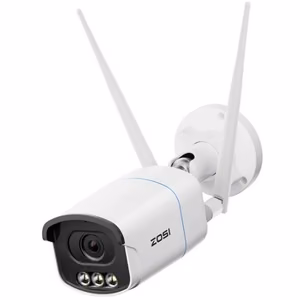 HISMART 8 MP Dual-Band Wi-Fi Outdoor AI Camera, Zosi Smart, IP66