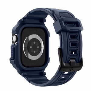 Spigen Rugged Armor Pro V2 Apple Watch 10 / 11 (42 mm) Laivastonsininen