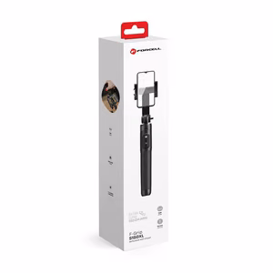 FORCELL F-GRIP S150XL selfie stick with wireless remote control tripod black