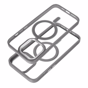 Suojakuori iPhone 17 PRO:lle Color Edge Mag Cover yhteensopiva MagSafe titaani-harmaa