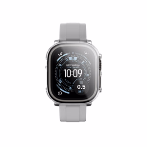 AmazingThing Radix Glass Näytönsuoja suojakuorella Apple Watch Ultra 3 49mm:lle - kirkas