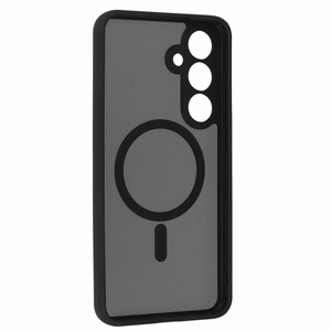 Täysmatta magneettikuori Samsung Galaxy S24 FE musta
