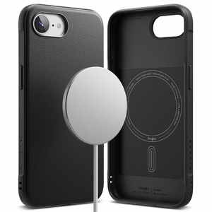 Ringke Onyx Magneettinen MagSafe Suojakuori iPhone 16e / 17e:lle - musta