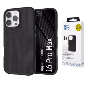 3mk Fortis MagCase -suojakuori iPhone 16 Pro Max:lle - musta