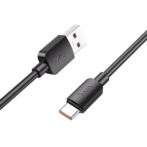 Kaapeli USB-A - USB-C Hoco PD 6A 100W 1 m X96 musta