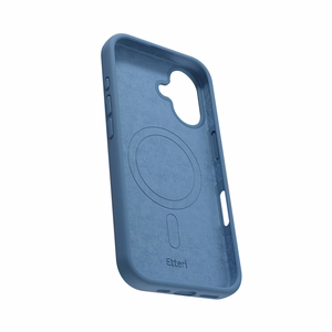 Etteri Silicone Mag case for iPhone 16 Plus 6,7" dark blue