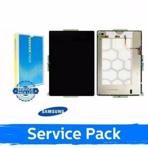 LCD-näyttö Samsung X610 / X616 Tab S9 FE Plus musta (Service Pack)