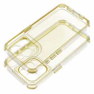 Suojakuori iPhone 16e (SE 4 2025) / 17e:lle Matrix Clear keltainen
