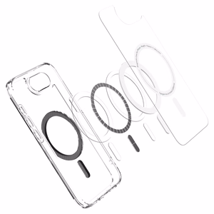 Spigen Ultra Hybrid MagSafe Case for iPhone 16e / 17e Carbon Fiber - Clear