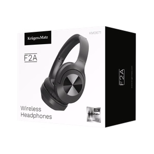Kruger&Matz F2A langattomat on-ear-kuulokkeet ANC-vastamelutoiminnolla