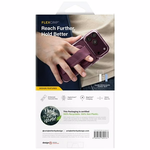 Uniq Heldro Air Magclick Charging -suojakuori iPhone 18 Pro / 17 Pro – läpinäkyvä