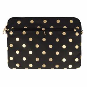 Wonder Sleeve Kannettava 15-16 tuumaa kultainen polka-dot