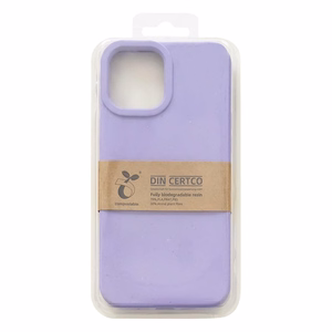 Eco Case kotelo iPhone 14 Plus silikoni hajoava suojus violetti