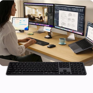 Langaton näppäimistö QWERTY Satechi Slim EX3 Mac / PC ST-KEX3C-EN musta