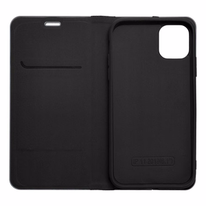 Läppäsuojakuori iPhone 14 PRO:lle Luna Book Carbon musta