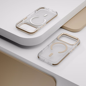 Etteri Icy Mag kuori iPhone 17 Pro Max kultainen
