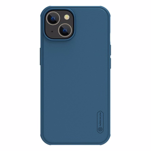 Nillkin Super Frosted Shield Pro Magnetic Case for iPhone 14 Plus with MagSafe magnetic blue