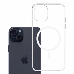 3mk Clear MagCase Apple iPhone 15:lle - läpinäkyvä