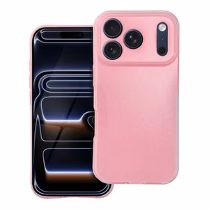 Suojakuori iPhone 17 PRO:lle kirkas suojakuori 2 mm Blink vaaleanpunainen