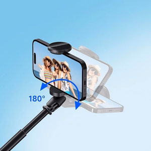 FORCELL F-GRIP F170XL automaattinen selfie-tikku kaukosäätimellä ja kolmijalalla musta
