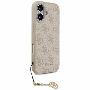 Guess 4G Charms Collection MagSafe Suojakuori iPhone 17:lle - vaaleanpunainen