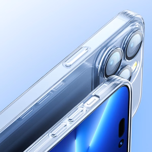 Joyroom 14Q Kotelo iPhone 14 Plus kotelo kotelo kansi läpinäkyvä kamera kansi (JR-14Q3 läpinäkyvä)