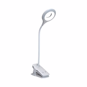 Mini Wozinsky langaton LED-lukuvalo klipsillä + USB-C kaapeli - valkoinen