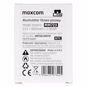 Original Battery for Maxcom MM720/MM721 - 800mAh (bulk)