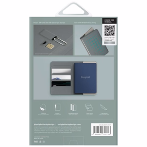 Uniq Belmont RFID-suojattu passikuori - vihreä/norsunluu