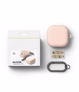 Ringke Silicone suojakuori Samsung Galaxy Buds 4 / 4 Pro:lle pinkki