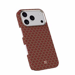 Benks Magnetic Armor Air Armor Grid Kevlar suojakuori Metal Frame 600D (0069) iPhone 17 Pro:lle oranssi