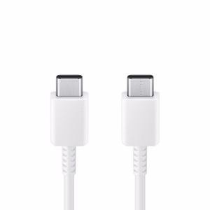Samsung kaapeli USB-C - USB-C 3A 480Mbps 1.8m valkoinen (EP-DX310JWEGEU)