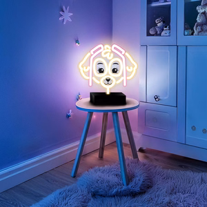Neon LED jalustalla Paw Patrol - Skye OW-120546