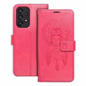 MEZZO Kirjasuojakuori Samsung A53 5G:lle dreamcatcher magenta