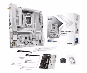 B860M CHALLENGER WIFI WHITE motherboard
