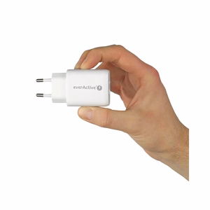 Laturi 1 x USB Quick Charge 3.0, 1 x USB-C PD PPS 25 W, valkoinen