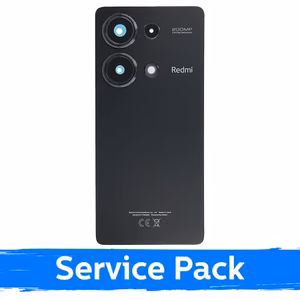 Takakansi, yhteensopiva Xiaomi Redmi Note 13 Pro 4G / Midnight Black / (Service Pack)