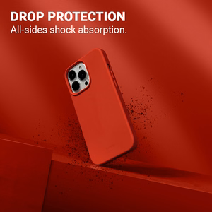 Crong Color Cover suojakuori iPhone 13 Pro Max -laitteelle, punainen