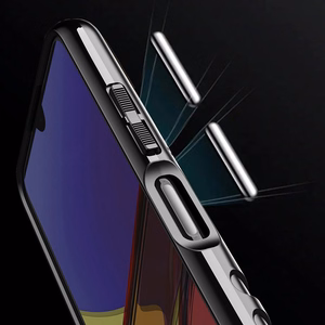 Thunder Case Joustava Kova Rugged Cover TPU Case Samsung Galaxy A03s musta